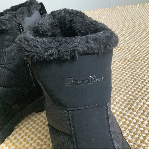 SILENTCARE Men's Snow Boots, Waterproof , Anti-Slip Lightweight Ankle . Sz 11.5