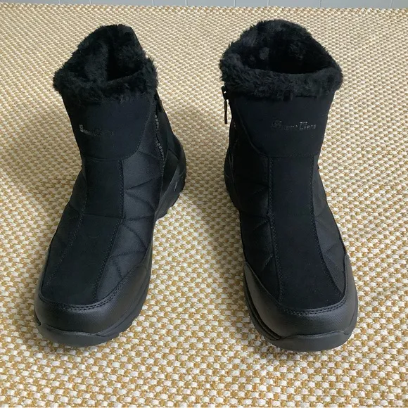 SILENTCARE Men's Snow Boots, Waterproof , Anti-Slip Lightweight Ankle . Sz 11.5