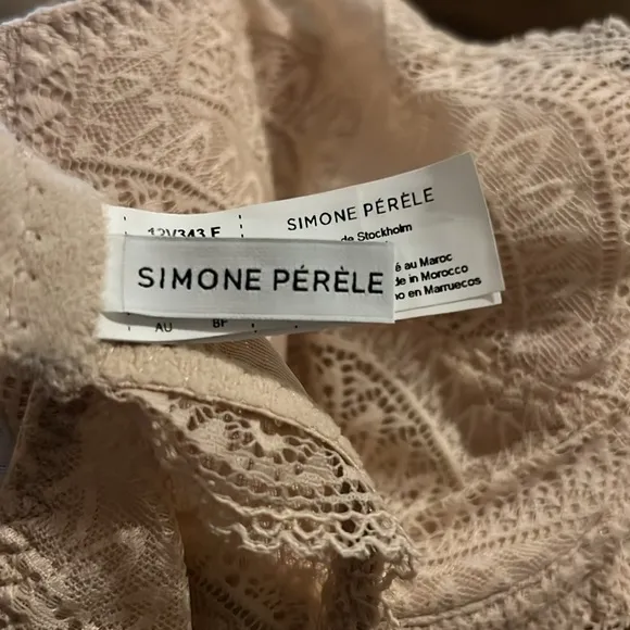 Simone Perele Paris Karma Triangle 3D Demi Bra 30F NWT