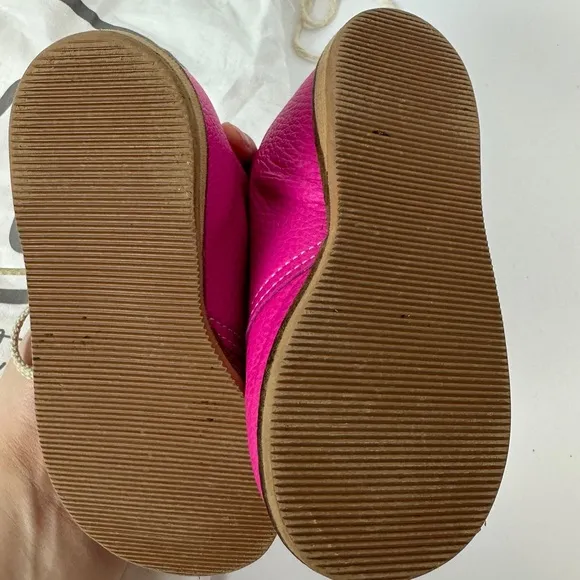 Size 6 BARBIE PINK Oxfords Boots Leather Mon Petit‎ Shoes