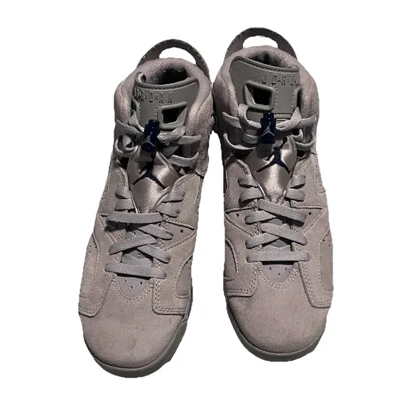 Size 7Y (8.5W) - Air Jordan (GS) 6 Retro &quot;Georgetown&quot; 2022   384665-012