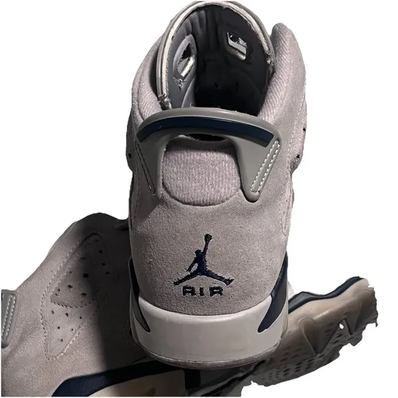 Size 7Y (8.5W) - Air Jordan (GS) 6 Retro &quot;Georgetown&quot; 2022   384665-012
