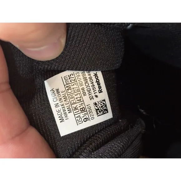 Size‎ 9.5- Reebok Legacy Lifter White Black