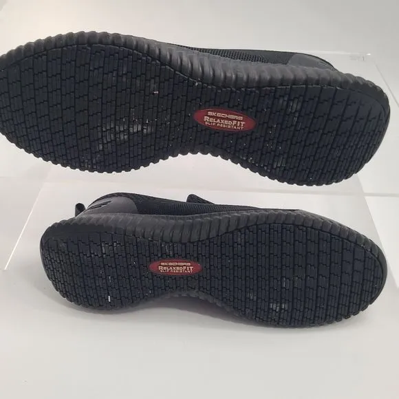 Skechers, Cessnock SR- Colleton Slip Resistant Work Shoe size 10.5 SN: 77501‎