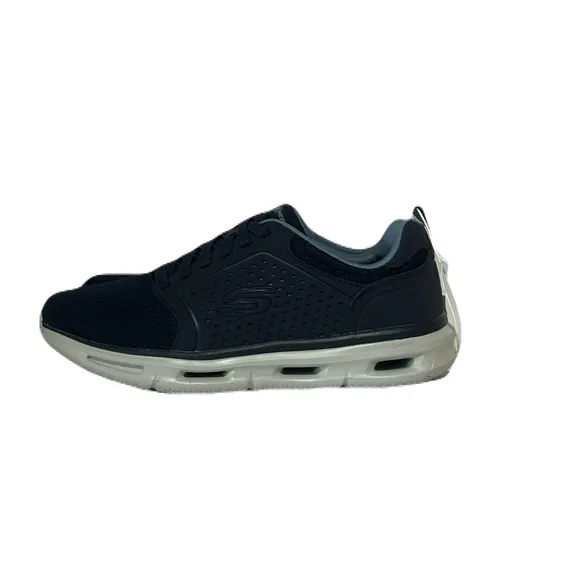 Skechers Glide-Lite Men's Classic Shoes Fit With Memory Foam (Navy, Medium 9)