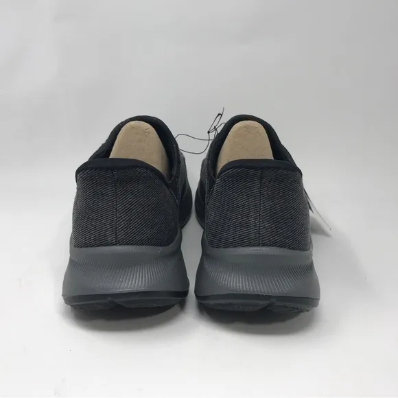 Skechers Lace Up Moc Toe Canvas Swift Fit Sneaker, Men's Size 10 - Black
