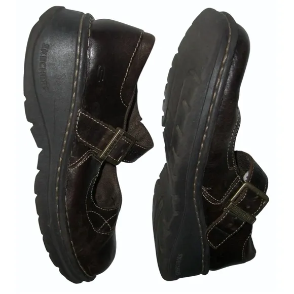 Skechers Shoes Vintage 90s Mary Janes y2k Grunge Academia Utility Whimsigoth alt
