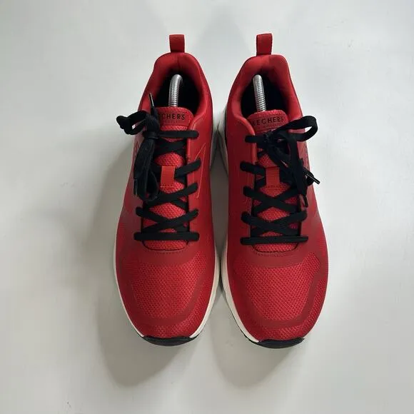 Skechers Tres Air Men's Size 12 Memory Foam Red Athletic Comfort Shoes