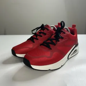Skechers Tres Air Men's Size 12 Memory Foam Red Athletic Comfort Shoes