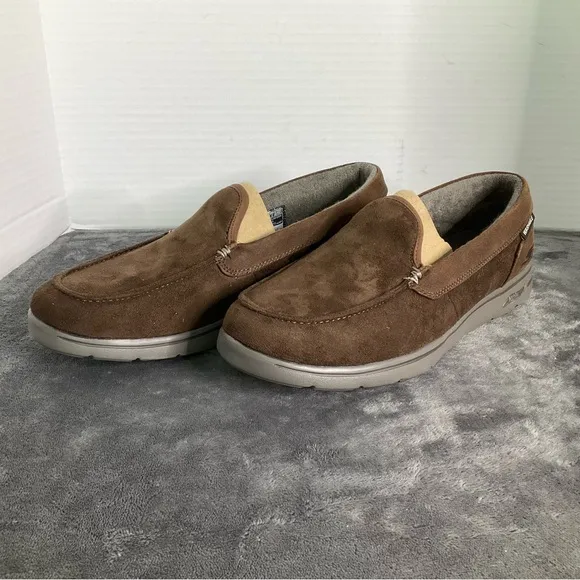 Skechers USA Slip Ins Air-Cooled Memory Foam Insole &amp; Yoga Mat Arch US Size 11