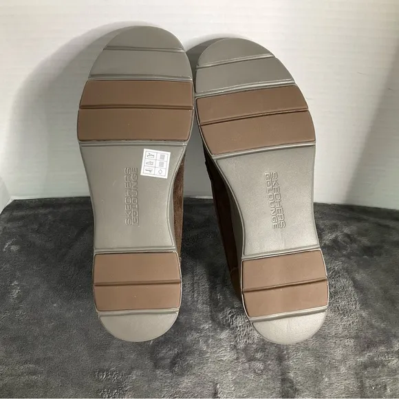 Skechers USA Slip Ins Air-Cooled Memory Foam Insole &amp; Yoga Mat Arch US Size 11