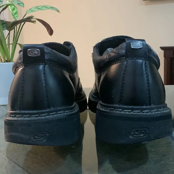 SKECHERS| VINTAGE LEATHER OXFORDS