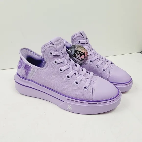 Skechers x Snoop Dogg Pastel Purple Slip On Snoop One Boss Life Canvas Sneaker 7