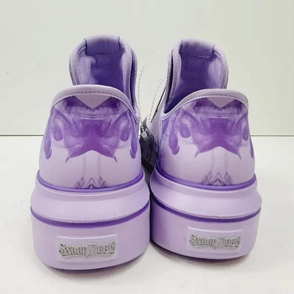 Skechers x Snoop Dogg Pastel Purple Slip On Snoop One Boss Life Canvas Sneaker 7