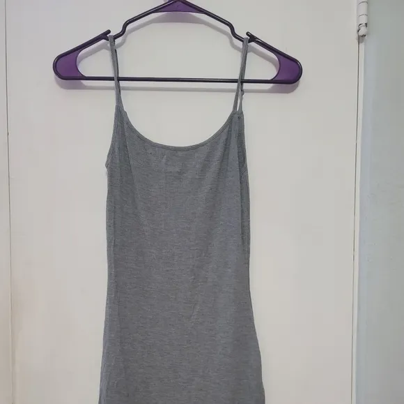 SKIMS SOFT LOUNGESLIP DRESS NWOT XS Heather Gray