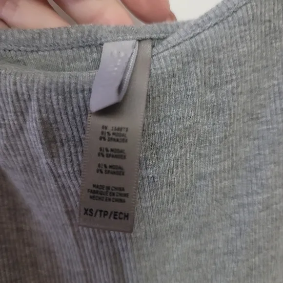 SKIMS SOFT LOUNGESLIP DRESS NWOT XS Heather Gray