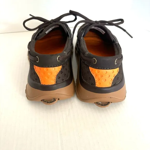 SoftScience The Fin 2.0 Men's Fishing Boating Shoes Brown Tan Lightweight Size 7