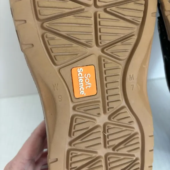 SoftScience The Fin 2.0 Men's Fishing Boating Shoes Brown Tan Lightweight Size 7