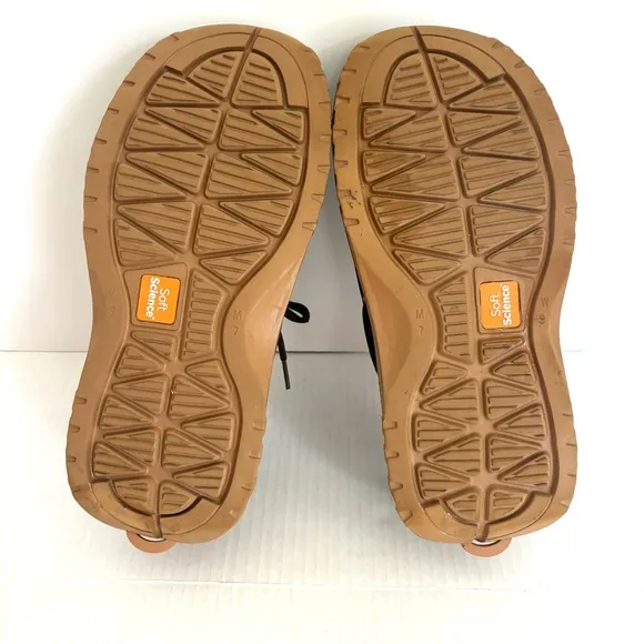 SoftScience The Fin 2.0 Men's Fishing Boating Shoes Brown Tan Lightweight Size 7