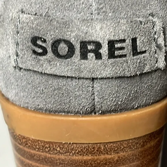 SOREL Cate Waterproof Lace-UpLug Sole Booties Women’s Size 8.5 EU 38.5