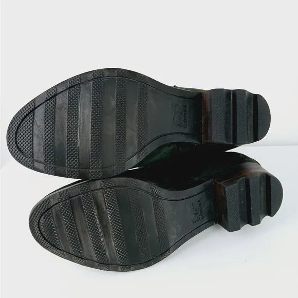 Sorel SZ 8.5 Lolla Chelsea Boot Suede Black