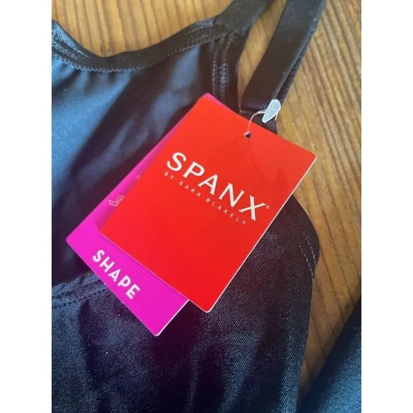 Spanx Open-Bust Full Slip Smartgrip Very Black Size XS Lot of 3 New With Tag