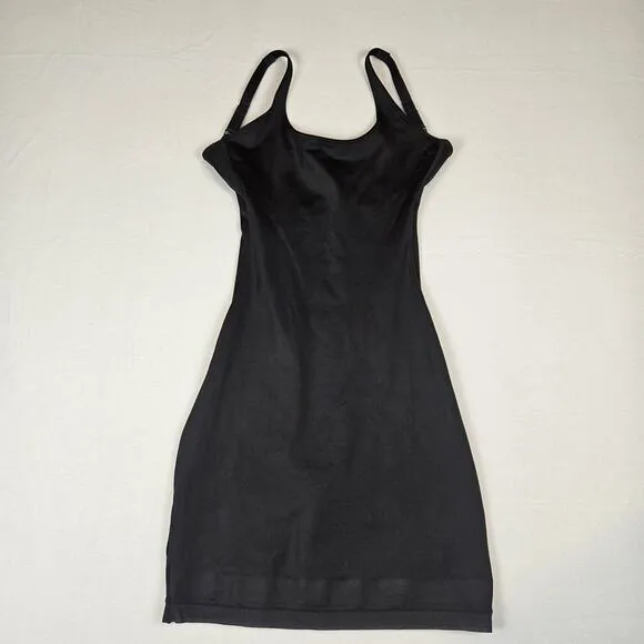 Spanx Open Bust Slip Slimplicity Built In Panty Sleek Compression 990 Womens S