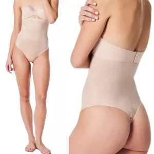 SPANX Thinstincts 2.0 High-Waisted Shaping Thong! Retail $68.