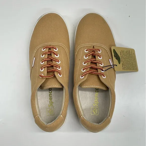 Spenco Wheat &amp; White Pier Supportive Sneaker Size 7