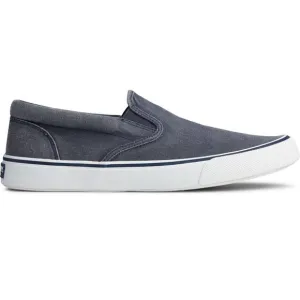 SPERRY MENS FOOTWEAR MEN'S STRIPER II SLIP ON SNEAKER, SW NAVY, 9
