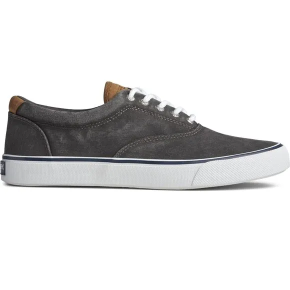 SPERRY MEN'S STRIPER II CVO CORE SNEAKER, SW BLACK, 9 M
