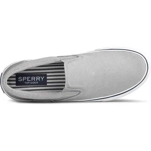 Sperry Men's Striper II Slip-On Sneaker Grey Size 15