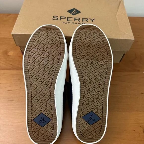SPERRY Women's Crest Vibe Mule Canvas Sneakers size 5.5