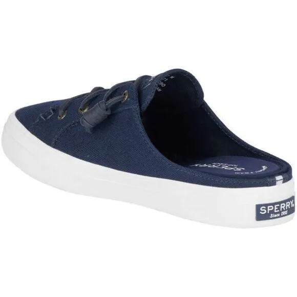 SPERRY Women's Crest Vibe Mule Canvas Sneakers size 5.5