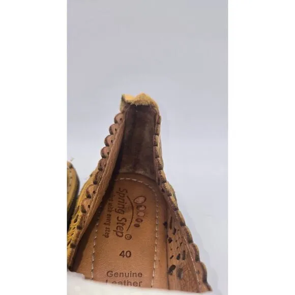 Spring Step Brandal Ladies Slip On Shoe Size 40 US Size 9