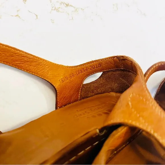 Spring Step Irin Wedge Slip-On | Cognac | 41 | US 9.5-10