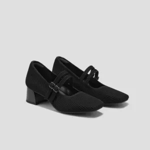 Square-Toe Mary-Jane Heels (Melody Pro Mary-Jane)