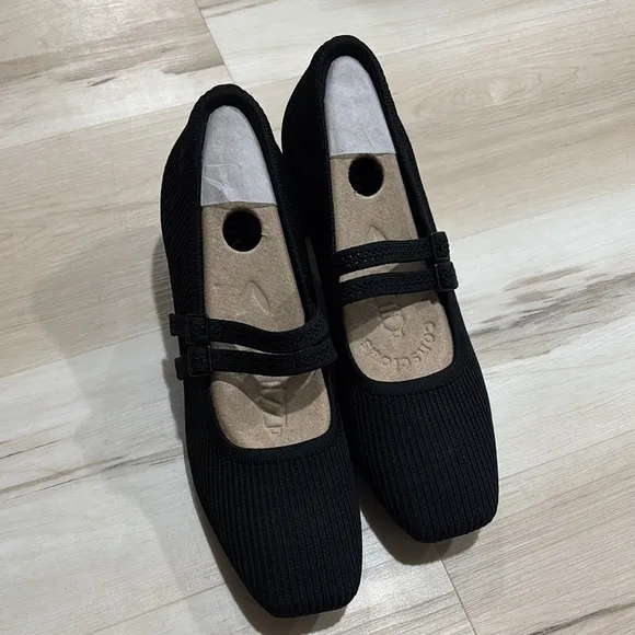 Square-Toe Mary-Jane Heels (Melody Pro Mary-Jane)