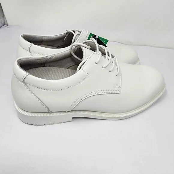 SR Max SRM3540 White Work Shoes 7.5 EW Slip Resistant Leather ASTM F3445-21 NEW