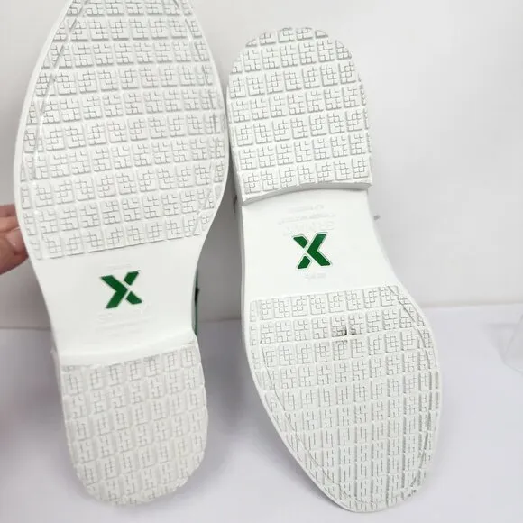 SR Max SRM3540 White Work Shoes 7.5 EW Slip Resistant Leather ASTM F3445-21 NEW