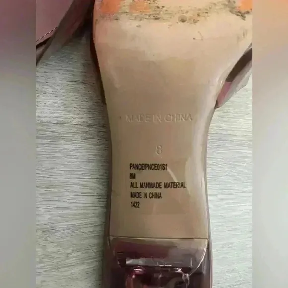 STEVE MADDEN Pance Clear PVC Purple 8
