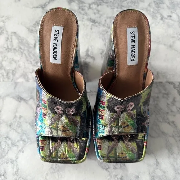 Steve Madden Trixie Platform Heels in Multi