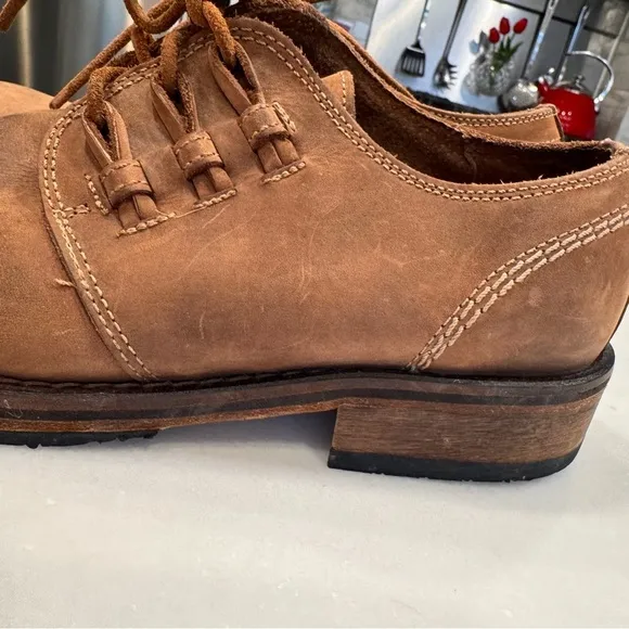 Stone Ridge original Rovers Mens brown leather oxford Shoes Sz US 10 EU 43