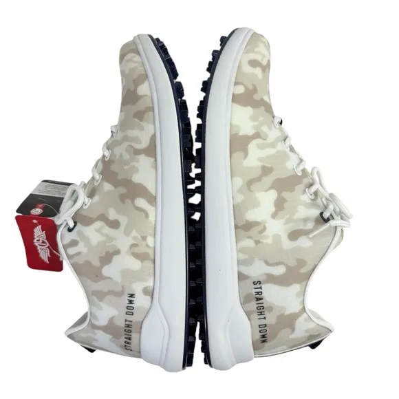 Straight Down 9 Men’s Defender Shoe CAMO STONE Golf Shoes
