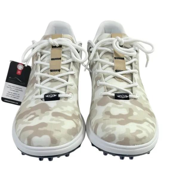 Straight Down 9 Men’s Defender Shoe CAMO STONE Golf Shoes