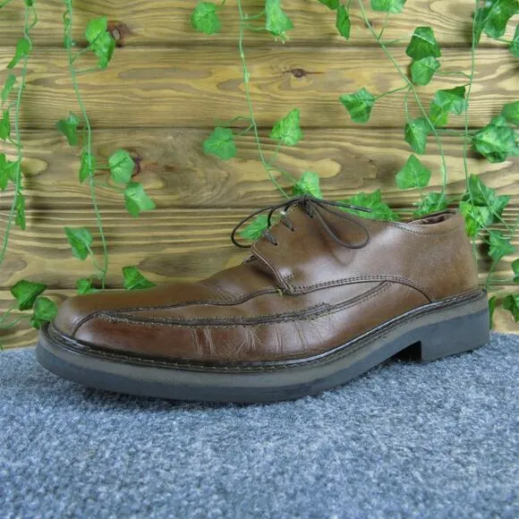 Structure Men's Derby Oxfords Brown Leather Size 10.5 Medium Used 2025