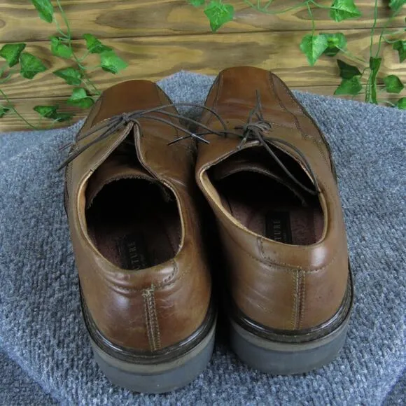 Structure Men's Derby Oxfords Brown Leather Size 10.5 Medium Used 2025