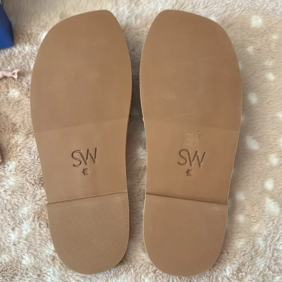 Stuart Weitzman Delilah Cheetah Hair Calf Slides