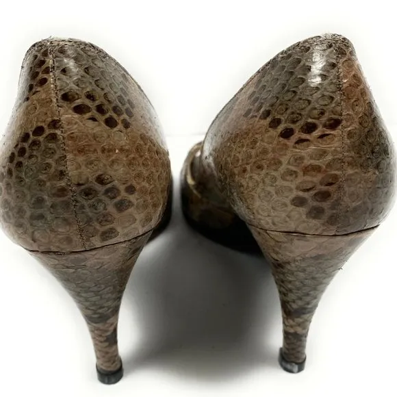 Stuart Weitzman for Mr Seymour Open Toe Pump