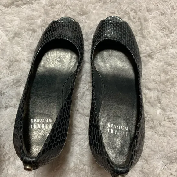 STUART WEITZMAN OPEN TOE HEELS
